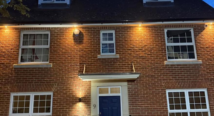 Outdoor lighting installation In Maldon by Pace E Services Ltd